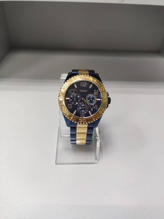  Shop Authentic Guess BFF Multifunction Blue Dial Two Tone Steel Strap Watch for Women - W0231L6 - Luxxuri