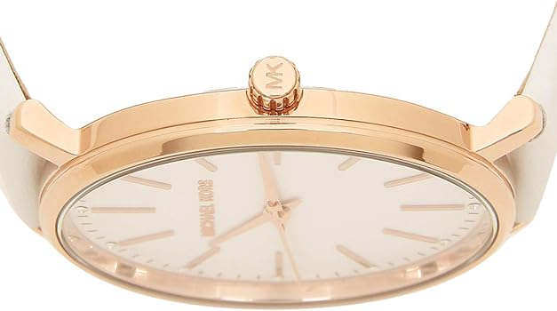  Shop Authentic Michael Kors Pyper Quartz White Dial White Leather Strap Watch For Women - MK2800 - Luxxuri