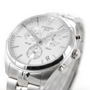 Shop Authentic Tissot T Classic PR 100 Chronograph Silver Dial Silver Steel Strap Watch For Men - T101.417.11.031.00 - Luxxuri