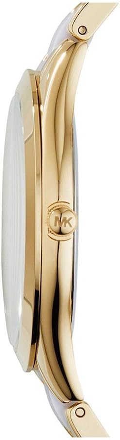 Shop Authentic Michael Kors Slim Runway Quartz White Dial Two Tone Steel Strap Watch For Women - MK4295 - Luxxuri
