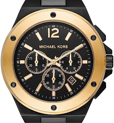 Shop Authentic Michael Kors Lennox Chronograph Black Dial Black Steel Strap Watch For Men - MK8941 - Luxxuri