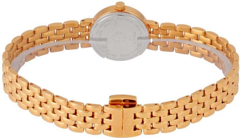  Shop Authentic Tissot T Lady Lovely Silver Dial Rose Gold Steel Strap Watch For Women - T058.009.33.031.01 - Luxxuri