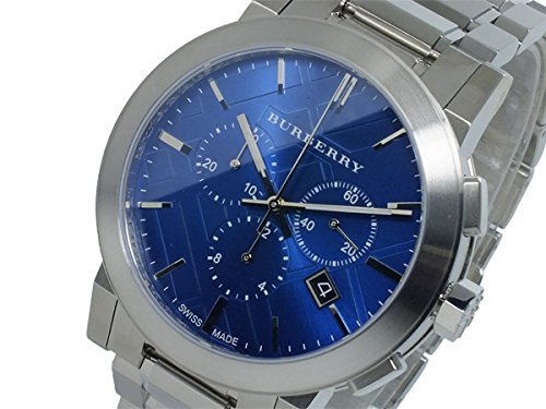  Shop Authentic Burberry The City Blue Dial Silver Steel Strap Watch for Men - BU9363 - Luxxuri