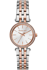  Shop Authentic Michael Kors Darci Silver Dial Two Tone Stainless Steel Strap Watch for Women - MK3203 - Luxxuri