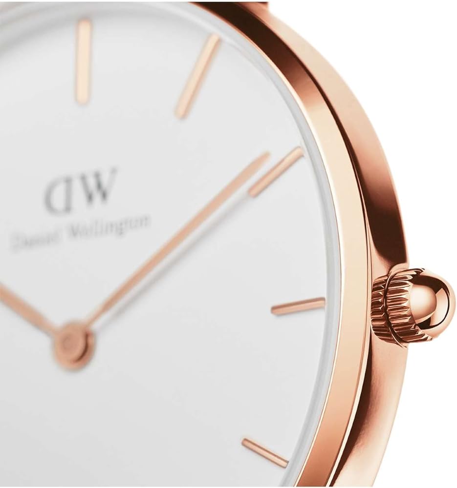  Shop Authentic Daniel Wellington Classic Petite York White Dial Brown Leather Strap Watch For Women - DW00100176 - Luxxuri
