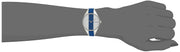  Shop Authentic Calvin Klein Rebel Blue Silver Dial Blue Leather Strap Watch for Women - K8P231V6 - Luxxuri