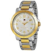  Shop Authentic Tommy Hilfiger Damen Silver Dial Two Tone Steel Strap Watch for Women - 1781398 - Luxxuri