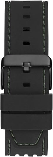  Shop Authentic Guess Phoenix Analog Black Dial Black Silicone Strap Watch For Men- GW0499G7 - Luxxuri