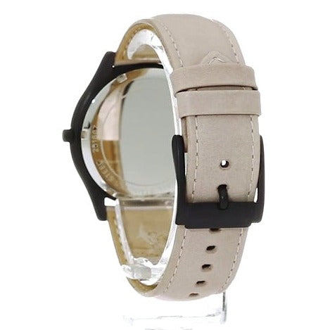  Shop Authentic Michael Kors Slim Runway Black Dial Beige Leather Strap Watch For Men - MK8510 - Luxxuri