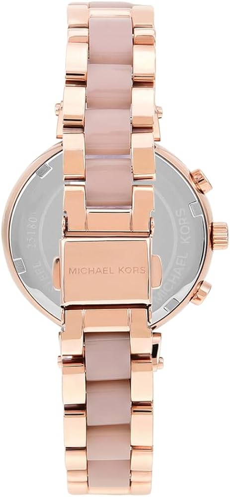  Shop Authentic Michael Kors Sofie Chronograph Rose Gold Dial Rose Gold Steel Strap Watch For Women - MK6560 - Luxxuri