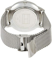  Shop Authentic Tommy Hilfiger Hunter Quartz Black Dial Silver Steel Strap Watch for Men - 1791610 - Luxxuri