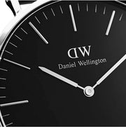 Shop Authentic Daniel Wellington Classic Bayswater Black Dial Black NATO Strap Watch For Women - DW00100282 - Luxxuri