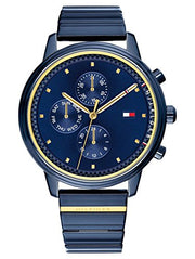  Shop Authentic Tommy Hilfiger Blake Blue Dial Blue Steel Strap Watch for Women - 1781893 - Luxxuri