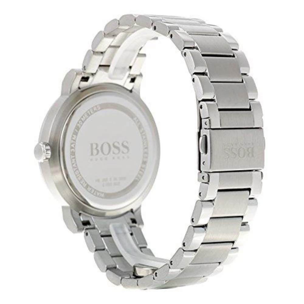  Shop Authentic Hugo Boss Oxygen Grey Dial Silver Steel Strap Watch for Men - 1513596 - Luxxuri