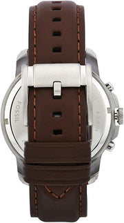  Shop Authentic Fossil Grant Chronograph White Dial Brown Leather Strap Watch for Men - FS4735 - Luxxuri