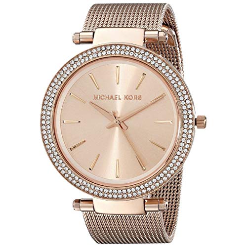  Shop Authentic Michael Kors Darci Rose Gold Dial Rose Gold Mesh Bracelet Watch for Women - MK3369 - Luxxuri