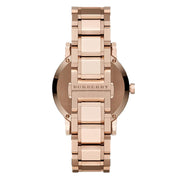  Shop Authentic Burberry The City Light Brown Dial Rose Gold Steel Strap Watch for Women - BU9005 - Luxxuri