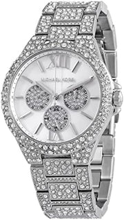  Shop Authentic Michael Kors Camille Multifunction Crystals Silver Dial Silver Steel Strap Watch for Women - MK6957 - Luxxuri