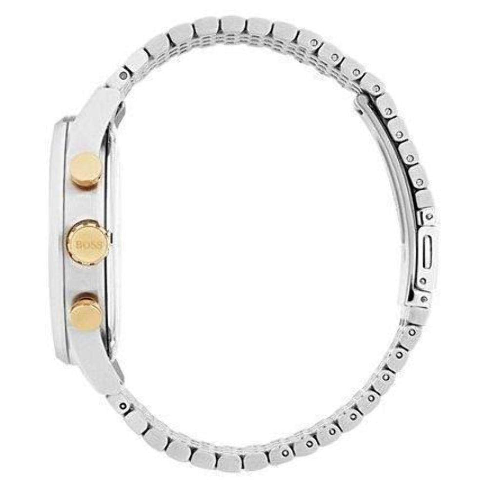  Shop Authentic Hugo Boss Navigator White Dial Two Tone Steel Strap Watch for Men - 1513499 - Luxxuri