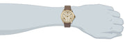  Shop Authentic Fossil Cecile Champagne Dial Grey Leather Strap Watch for Women - AM4529 - Luxxuri