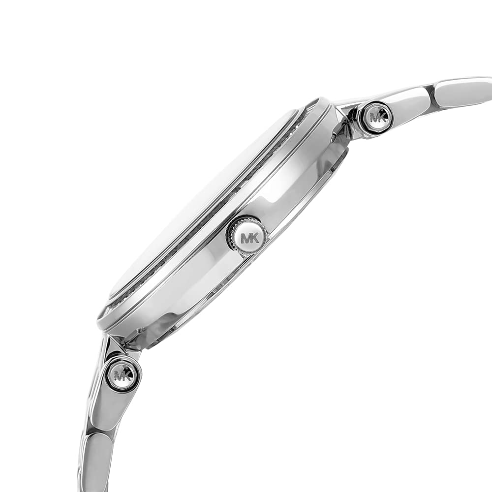  Shop Authentic Michael Kors Darci Silver Dial Silver Stainless Steel Strap Watch for Women - MK3364 - Luxxuri