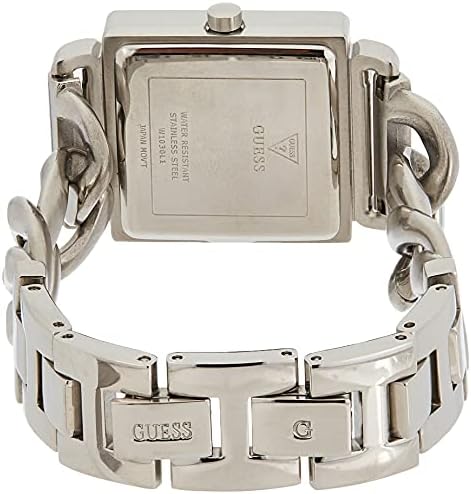  Shop Authentic Guess Vanity Diamonds White Dial Silver Steel Strap Watch for Women - W1030L1 - Luxxuri