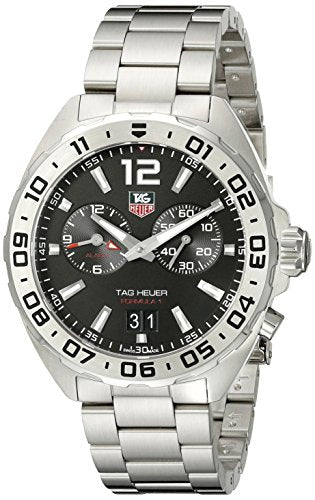  Shop Authentic Tag Heuer Formula 1 Black Dial Silver Steel Strap Watch for Men - WAZ111A.BA0875 - Luxxuri