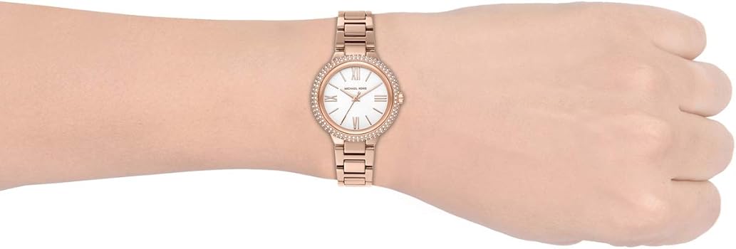  Shop Authentic Michael Kors Taryn Quartz White Dial Rose Gold Steel Strap Watch For Women - MK4460 - Luxxuri