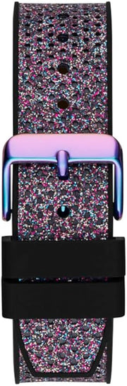  Shop Authentic Guess Multifunction Analog Purple Dial Black Rubber Strap Watch For Women - GW0620L4 - Luxxuri