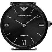  Shop Authentic Emporio Armani Ceramica Black Dial Black Ceramic Strap Watch For Women - AR1487 - Luxxuri
