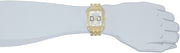  Shop Authentic Bulova Crystal Chronograph White Dial Two Tone Steel Strap Watch for Men - 98C109 - Luxxuri