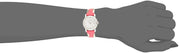  Shop Authentic Burberry The City White Dial Haymarket Pink Leather Strap Watch for Women - BU9149 - Luxxuri