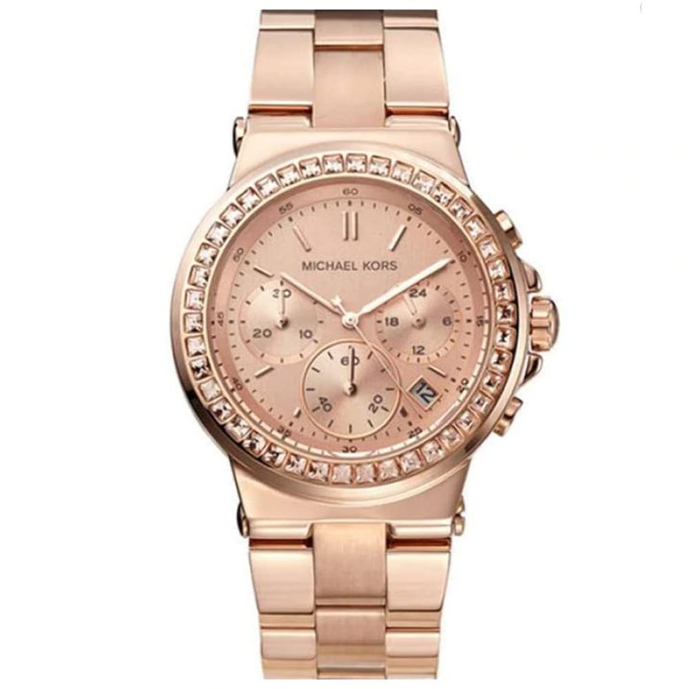  Shop Authentic Michael Kors Dylan Rose Gold Rose Gold Steel Strap Watch for Women - MK5586 - Luxxuri