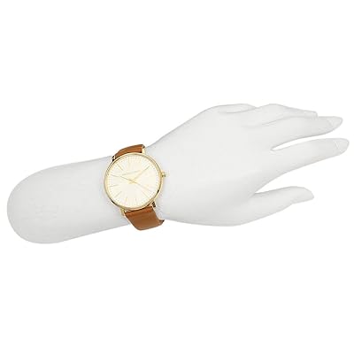  Shop Authentic Michael Kors Pyper Quartz Silver Dial Brown Leather Watch For Women - MK2740 - Luxxuri