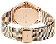  Shop Authentic Calvin Klein Minimal Black Dial Rose Gold Mesh Bracelet Watch for Women - K3M2262Y - Luxxuri