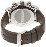  Shop Authentic Emporio Armani Classic Chronograph Brown Dial Brown Leather Strap Watch For Men - AR1734 - Luxxuri