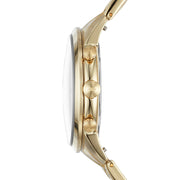  Shop Authentic Fossil Townsman Chronograph White Dial Gold Steel Strap Watch for Men - FS5348 - Luxxuri