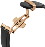  Shop Authentic Daniel Wellington Iconic Motion Black Dial Black Rubber Strap Watch For Men - DW00100425 - Luxxuri