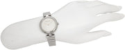  Shop Authentic Gucci Diamantissima Quartz White Dial Silver Steel Strap Watch For Women - YA141402 - Luxxuri
