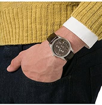  Shop Authentic Fossil Twist Chronograph Multifunction Taupe Dial Brown Leather Strap Watch for Men - ME1098 - Luxxuri