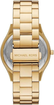  Shop Authentic Michael Kors Runway Gold Dial Gold Steel Strap Watch For Women - MK4732 - Luxxuri