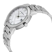  Shop Authentic Burberry The City Silver Dial Silver Steel Strap Watch for Men - BU9037 - Luxxuri