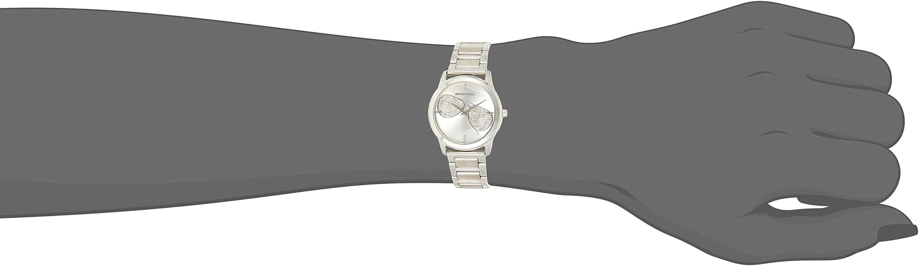  Shop Authentic Michael Kors Harman Analog Silver Dial Silver Steel Strap Watch For Women - MK3672 - Luxxuri