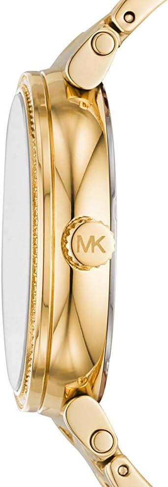  Shop Authentic Michael Kors Sofie Quartz Gold Dial Gold Steel Strap Watch For Women - MK4334 - Luxxuri