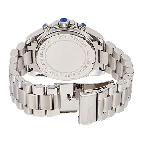 Shop Authentic Michael Kors Bradshaw Black Dial Silver Steel Strap Watch for Men - MK5705 - Luxxuri