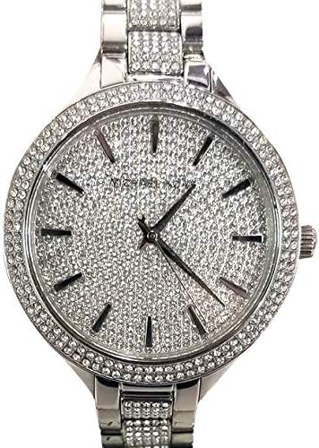  Shop Authentic Michael Kors Runway Crystals Silver Dial Silver Steel Strap Watch for Women - MK3822 - Luxxuri