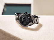  Shop Authentic Hugo Boss Talent Black Ceramic Dial Black Steel Strap Watch for Men - 1513581 - Luxxuri