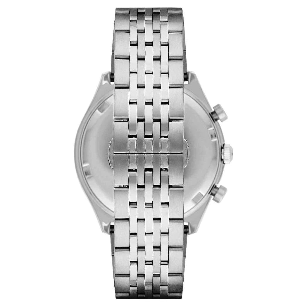  Shop Authentic Emporio Armani Luigi Chronograph Quartz Blue Dial Silver Steel Strap Watch For Men - AR1974 - Luxxuri