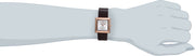  Shop Authentic Calvin Klein Mark White Dial Brown Leather Strap Watch for Women - K3R236G6 - Luxxuri