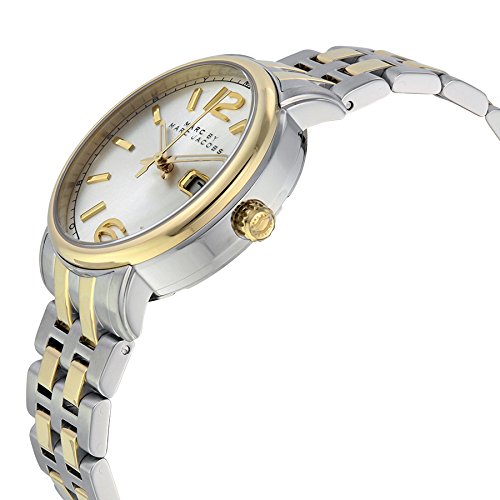  Shop Authentic Marc Jacobs Fergus Silver Dial Two Tone Steel Strap Watch for Women - MBM3426 - Luxxuri